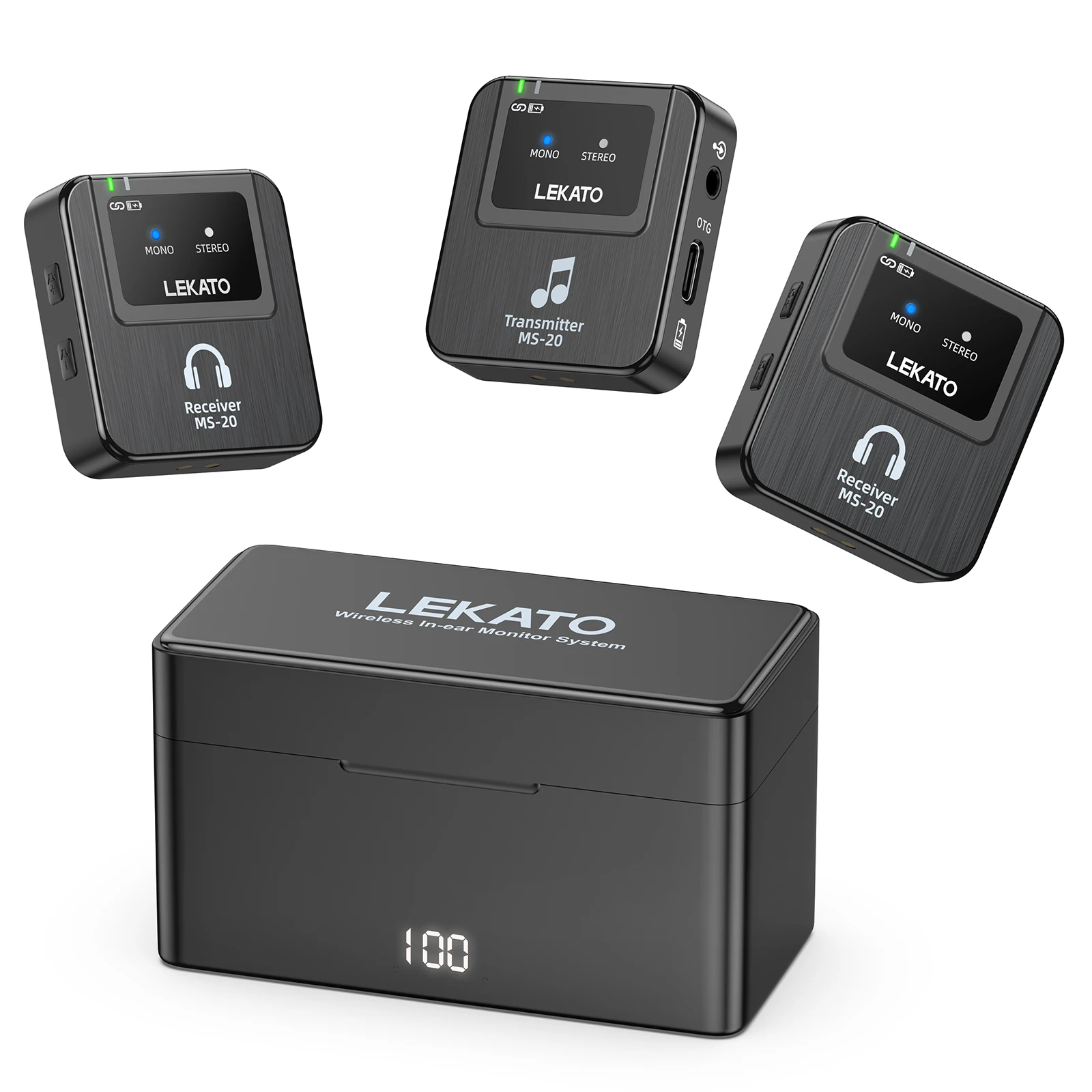 Lekato Monitor intrauricolare  - In Ear Monitor Iem recensione e prezzo