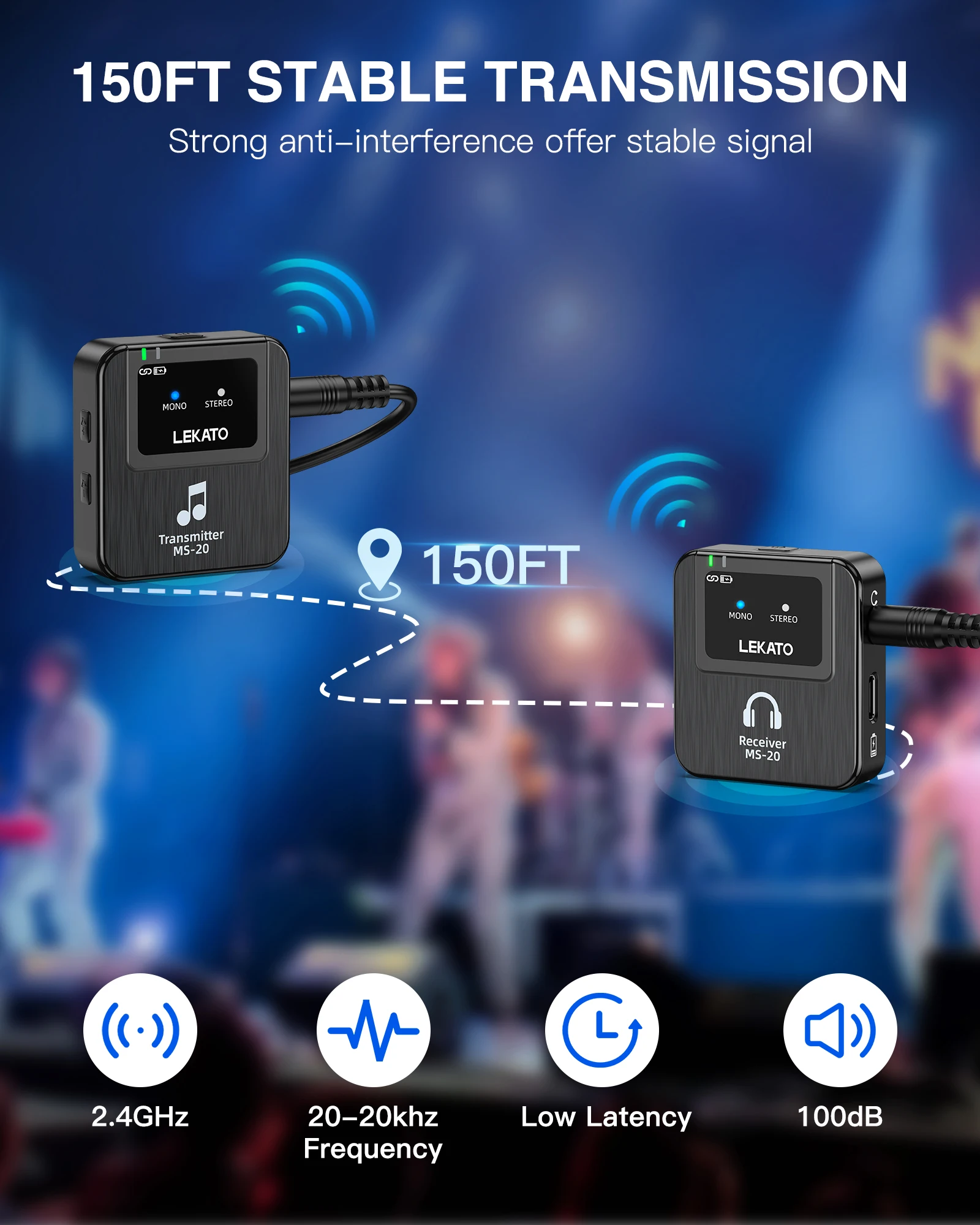 Lekato Monitor intrauricolare  - In Ear Monitor Iem recensione e prezzo